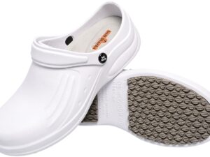 Sapato Tipo Tamanco Eva Antiderrapante Bb-61 Branco Nº41 - Soft Works